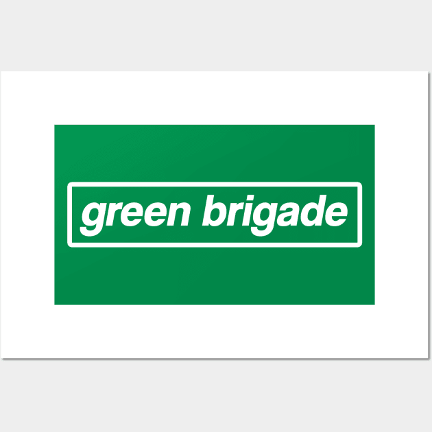 Green Brigade Wall Art by Footscore